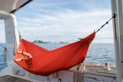 Ticket To The Moon Hangmat 1 Persoons Compact Single - Orange -Professionele outdoor kampeerwinkel oranje 4