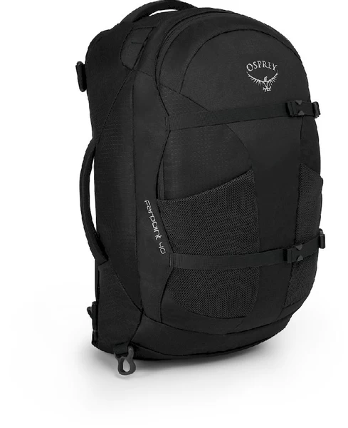 Osprey Farpoint Backpack - 40 Liter- Zwart 4 Osprey Farpoint Backpack - 40 Liter- Zwart - Afbeelding 2