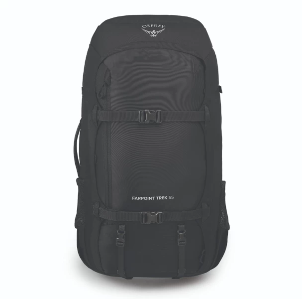 Osprey Farpoint Trek Pack - 55 Liter - Zwart 4 Osprey Farpoint Trek Pack - 55 Liter - Zwart - Afbeelding 2