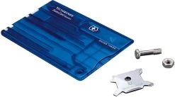 Victorinox SwissCard Quattro Multitool - Transparant Blauw -Professionele outdoor kampeerwinkel sak 0 7222 t2 b1 resultaat