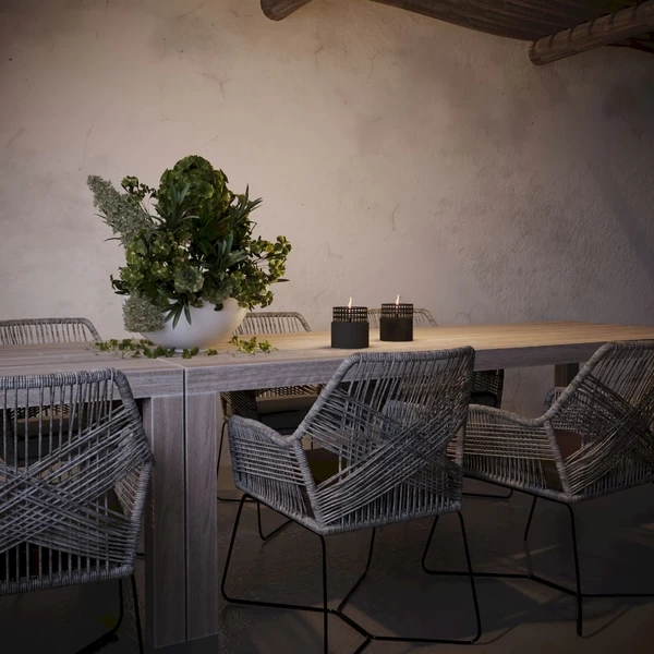 Tenderflame Signal Hill 12 Tafelhaard - Zwart 4 Tenderflame Signal Hill 12 Tafelhaard - Zwart - Afbeelding 2