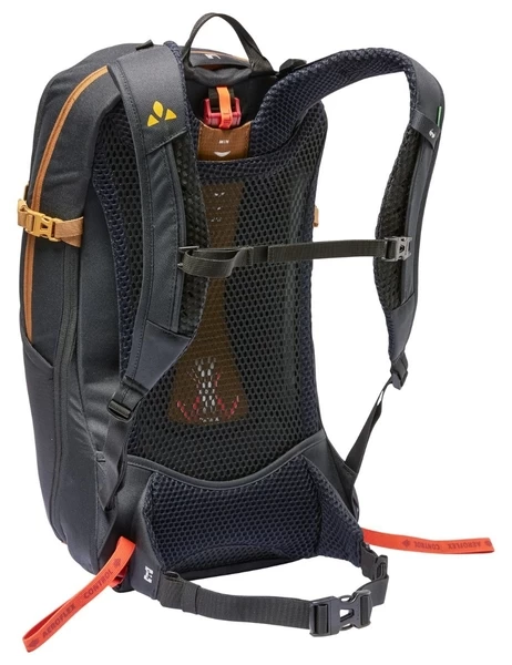 Vaude Wizard Rugzak 18 + 4 Liter - Zwart/bruin 4 Vaude Wizard Rugzak 18 + 4 Liter - Zwart/bruin - Afbeelding 2