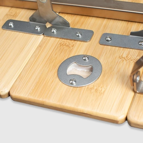 Zempire Kitpac V2 Campingtafel - Standaard - 65 X 50 - Bamboe 7 Zempire Kitpac V2 Campingtafel - Standaard - 65 X 50 - Bamboe - Afbeelding 5