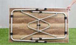 Dometic Zero Light Oak Large Campingtafel - 120 X 70 Cm -Professionele outdoor kampeerwinkel zerolightoaklarge