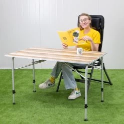 Dometic Zero Light Oak Large Campingtafel - 120 X 70 Cm -Professionele outdoor kampeerwinkel zerolightoaklarge 4